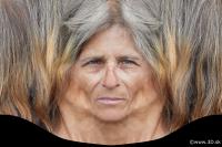 Woman head premade texture 0002